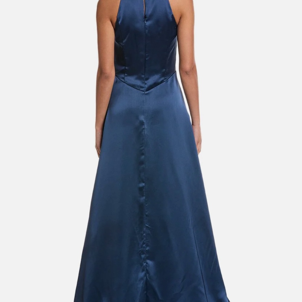 NWT Rickie Freeman for Teri Jon Satin Gown - Picture 5 of 10